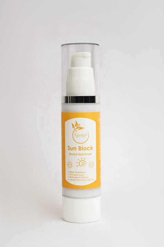 Sunblock SPF 60 Lightweight & Non-Greasy