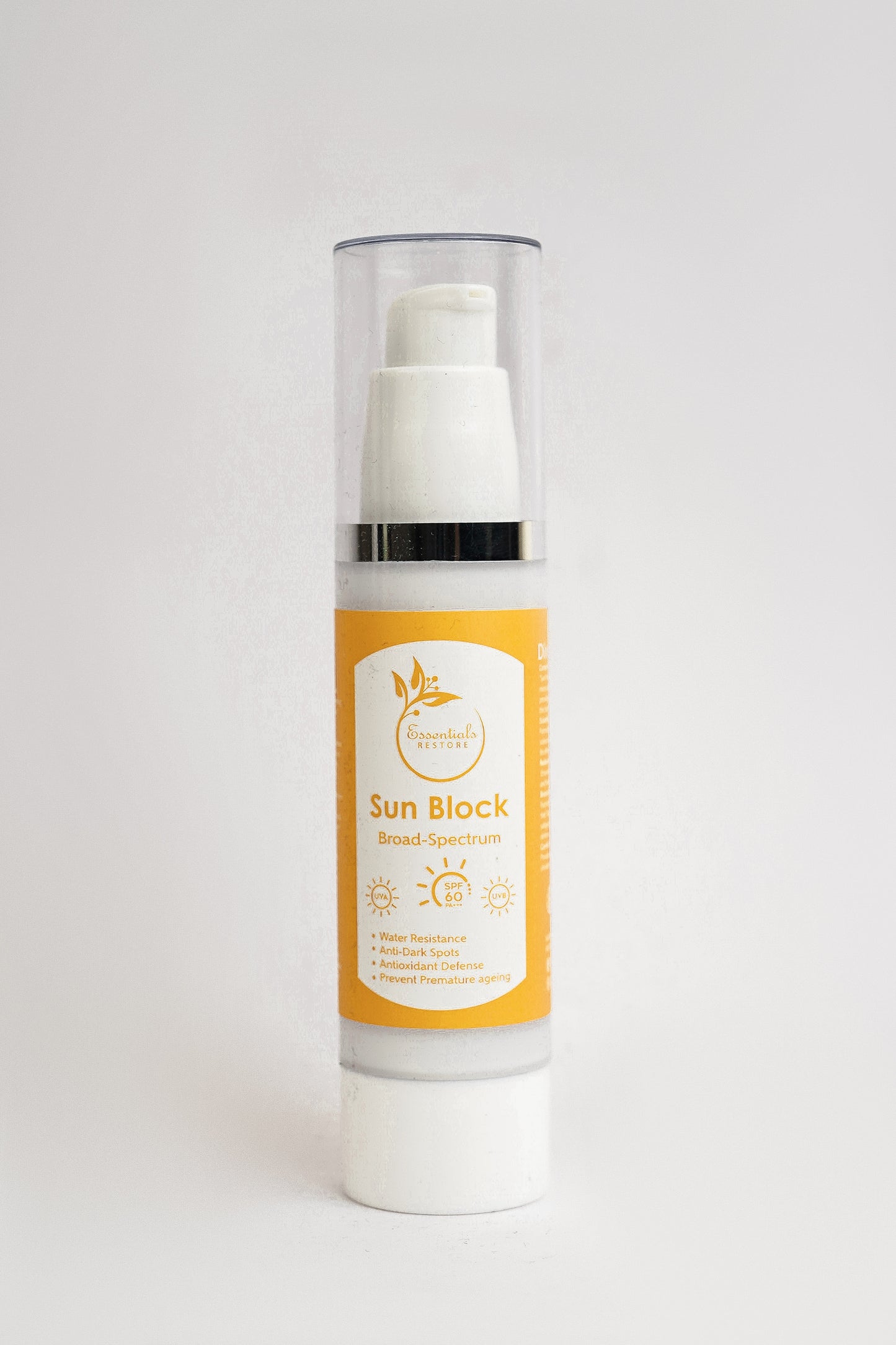 Sunblock SPF 60 Lightweight & Non-Greasy